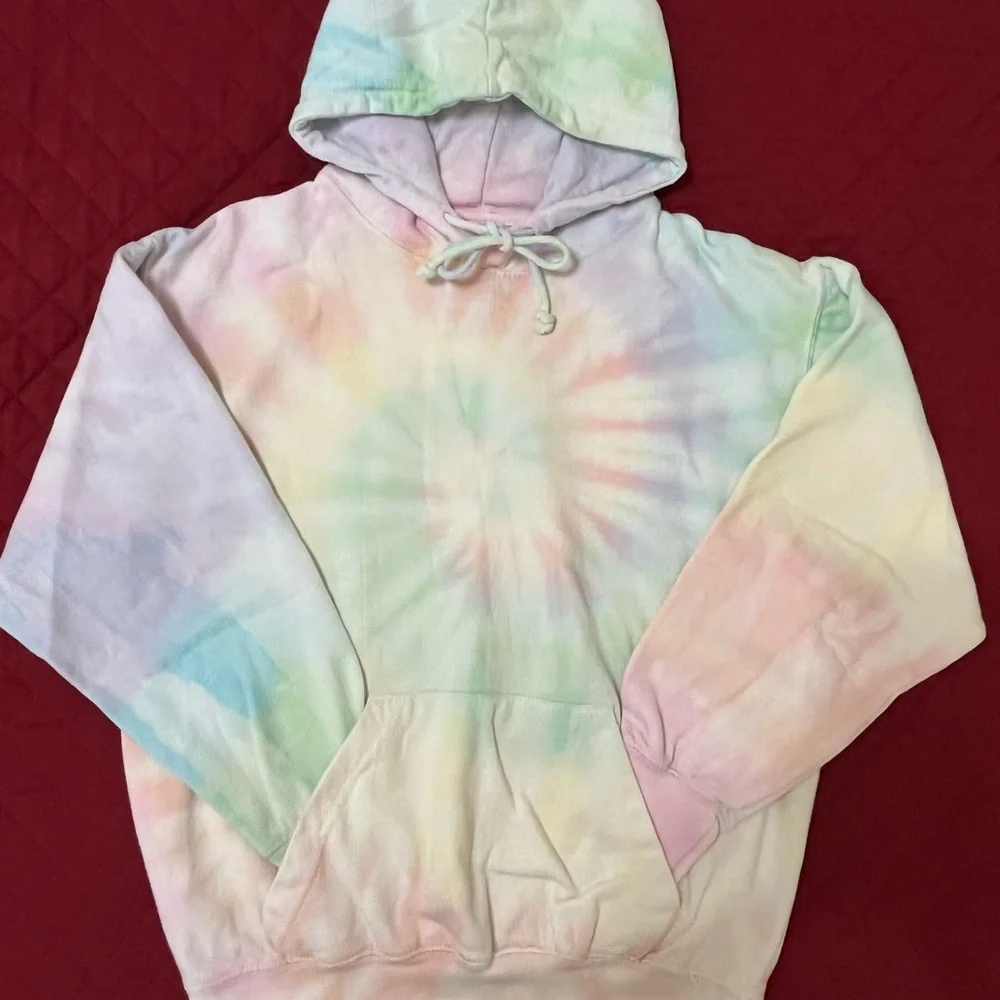 Exist Pastel Tie-Dye Hoodie - Picture 1 of 3